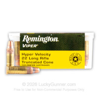 22 LR - 36 gr TCSB - Remington - Viper - 100 Rounds