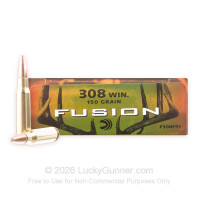 308 - 150 Grain Fusion - Federal Fusion - 20 Rounds