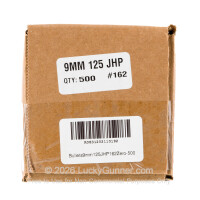 Bullets - 9mm (.355") - 125 Grain JHP - Zero Bullets - 500