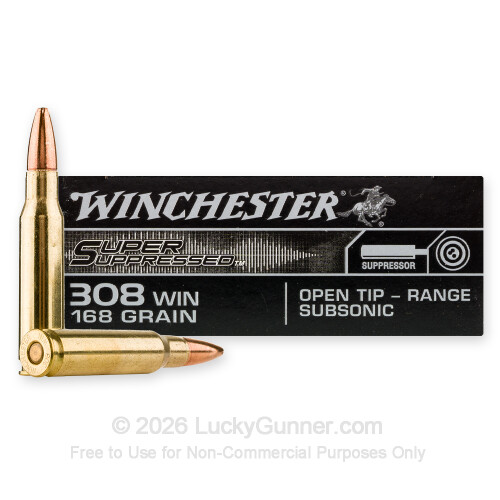 Premium 308 Ammo For Sale - 168 Grain Open Tip Ammunition in Stock