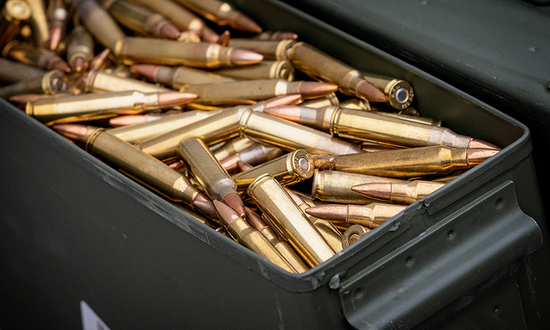 Ammo Can with rifle ammunition inside
